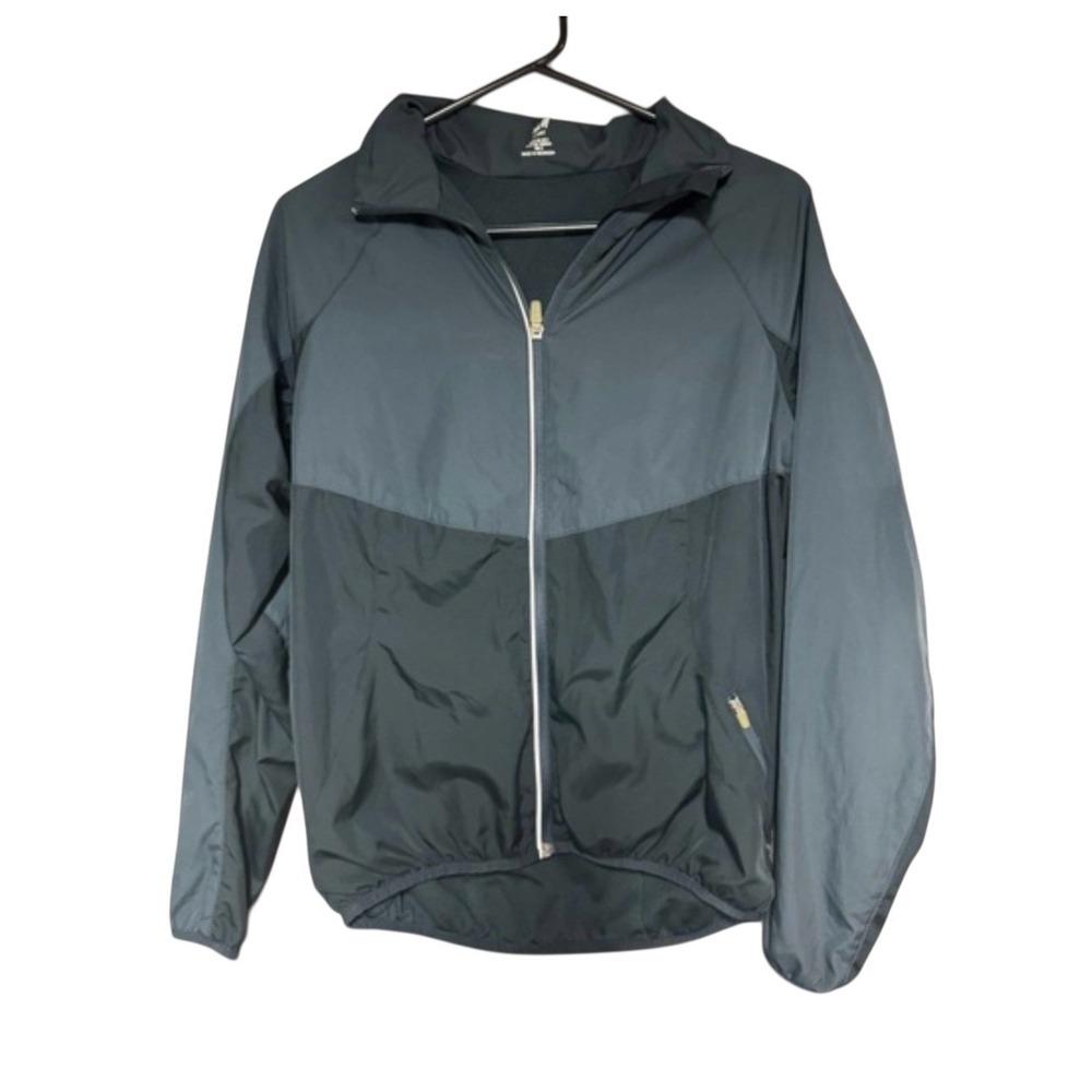 Black and Gray‎ Windbreaker Jacket